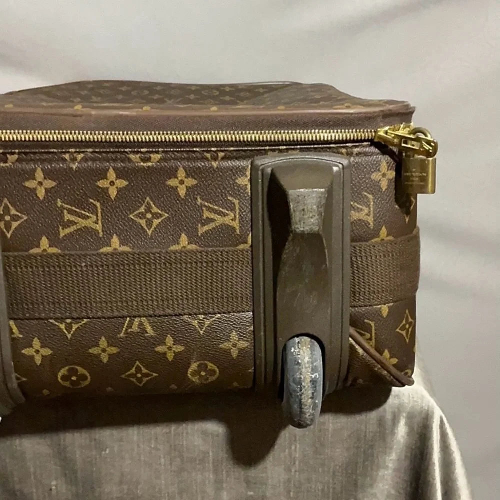 Authentic Louis Vuitton Pegase 55 Rolling Luggage-Heavily Used/Priced According - Picture 14 of 16